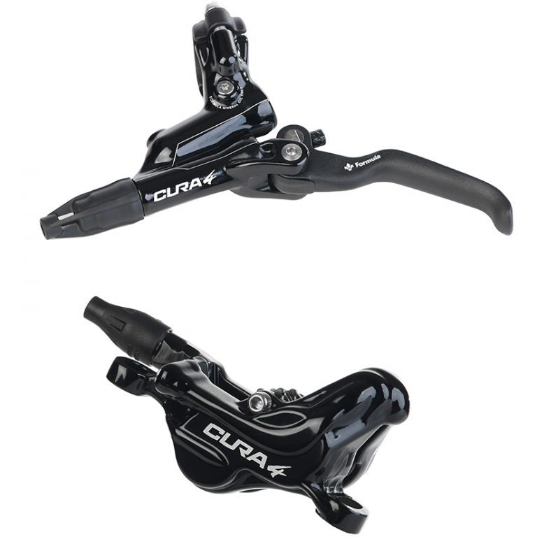 Formula CURA-4 MTB Hydraulic Disc Brake and Lever - Black