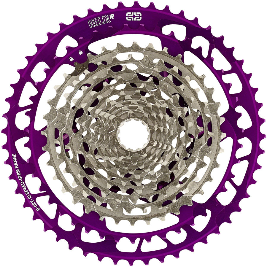 E.13 E*thirteen Helix Race 12 speed Bike MTB Cassette E13 Eggplant 9-52t