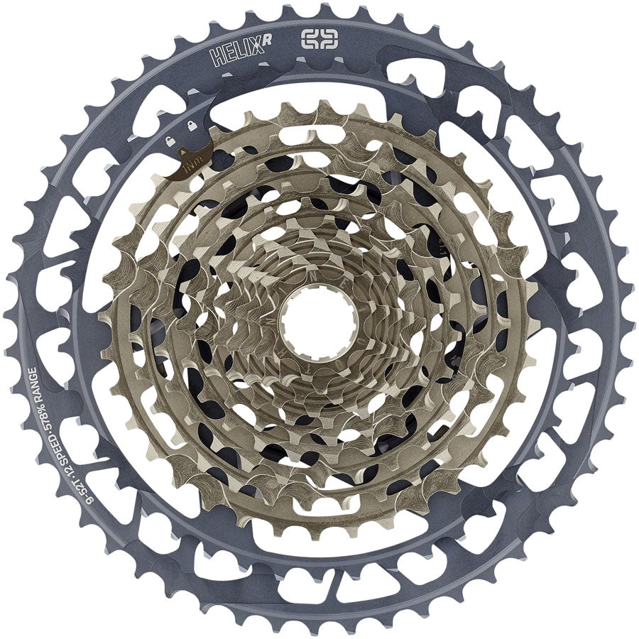 E.13 E*thirteen Helix Race 12 speed MTB Cassette E13 Grey 9-52t