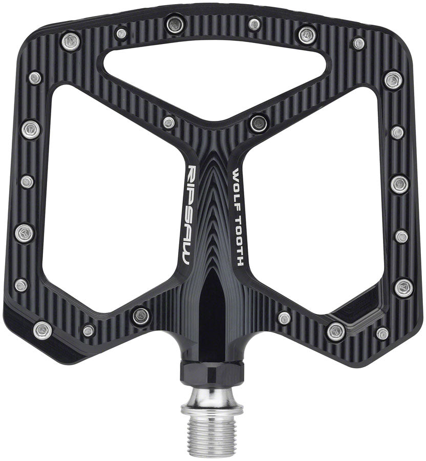 Wolf Tooth Ripsaw Platform MTB Pedals - Black