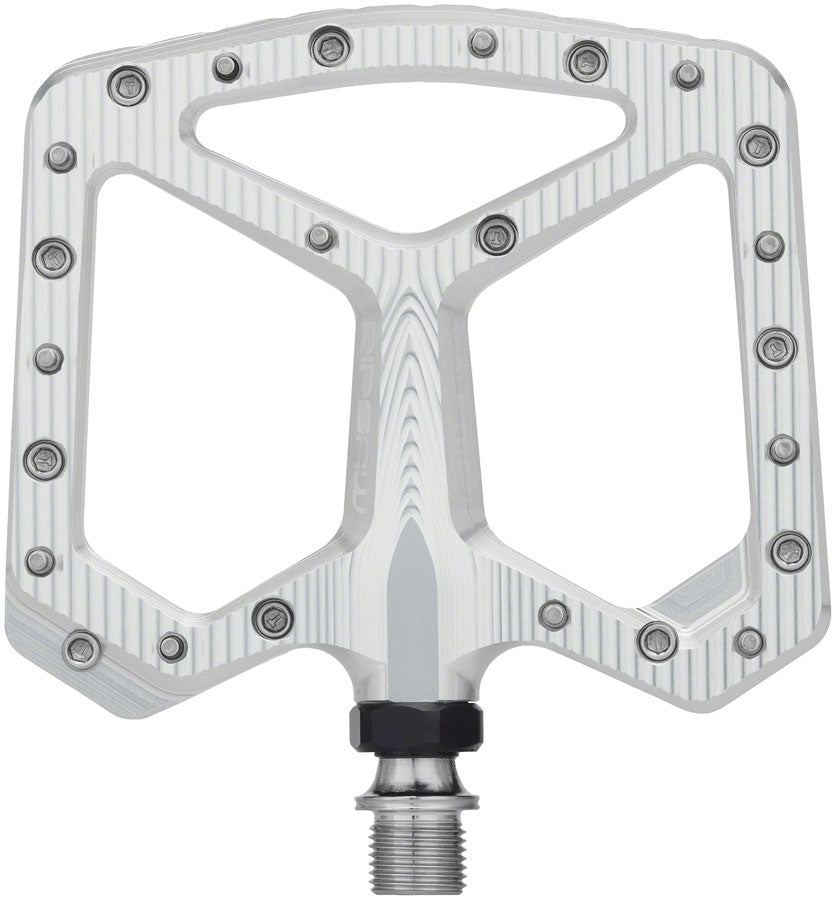 Wolf Tooth Ripsaw Platform MTB Pedals - Raw Silver