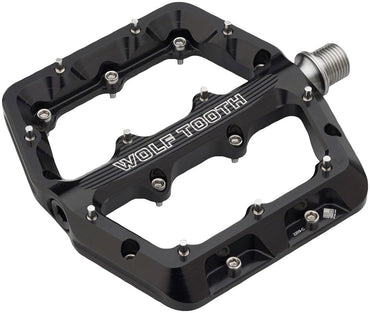 Wolf Tooth Waveform Platform MTB Pedals - Black