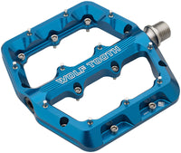 Wolf Tooth Waveform Platform MTB Pedals - Blue