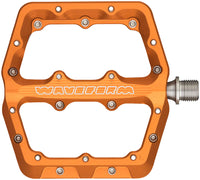 Wolf Tooth Waveform Platform MTB Pedals - Orange