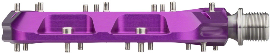 Wolf Tooth Waveform Platform MTB Pedals - Purple