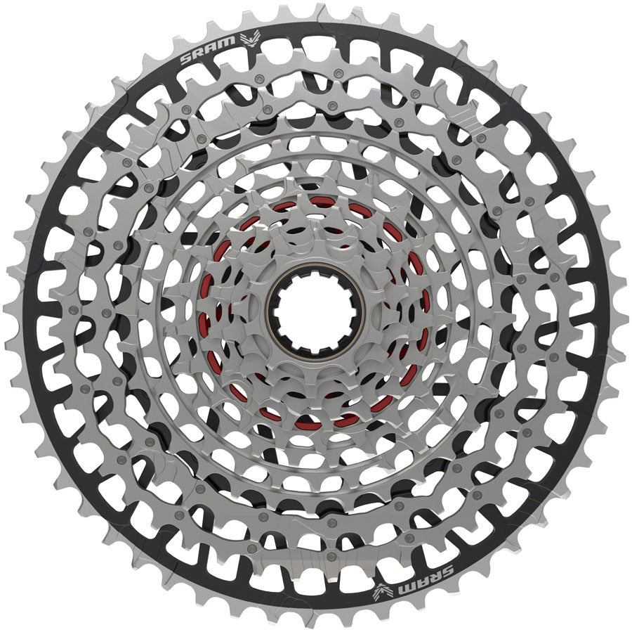 SRAM XS-1297 XX Eagle T-Type 12 speed MTB Cassette Silver/Black - 10-52t